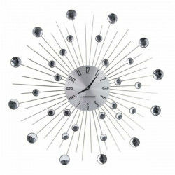Wall Clock Esperanza EHC002 Glass Stainless steel Aluminium 150 cm