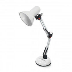 Lámpara de escritorio Esperanza ELD112W Blanco Negro Plástico 12 W