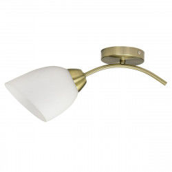 Wall Light Activejet White Golden Metal Glass 40 W 40 x 12 x 20 cm (1 Piece)
