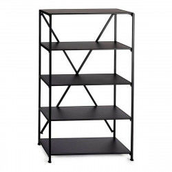 Shelves Black Metal (36 x 156 x 86 cm)