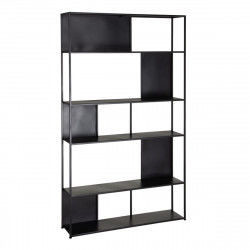 Shelves SQUARE 100 x 22 x 175 cm Black Metal