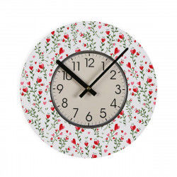 Reloj de Pared Versa Corazones Madera 4 x 30 x 30 cm
