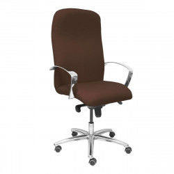 Office Chair Caudete P&C BALI463 Dark brown