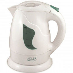 Water Kettle and Electric Teakettle Adler AD 08w White 850 W 1 L