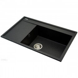 Sink with One Basin Pyramis 070 091 201 Black