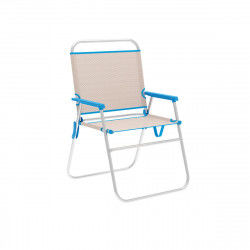 Składanego Krzesła Marbueno Niebieski Beżowy 52 x 80 x 56 cm