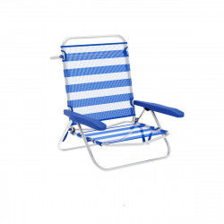 Składanego Krzesła Marbueno Paski Niebieski Biały 63 x 78 x 76 cm