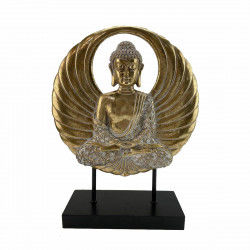 Decorative Figure DKD Home Decor 25 x 8 x 33 cm Black Golden Buddha Oriental