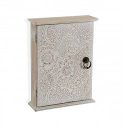 Decorative box Versa Akantha Wood (7,5 x 28 x 21 cm)