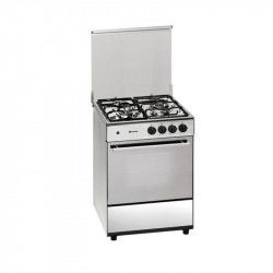 Cocina de Gas Meireles G603W 60 x 60 cm Blanco Acero