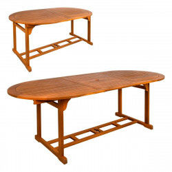 Stół rozkładany Aktive 200 x 74 x 90 cm Drewno akacjowe