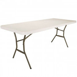 Składany stolik Lifetime Biały 185 x 74 x 76 cm Stal Plastikowy
