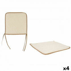 Chair cushion 38 x 2,5 x 38 cm (4 Units)