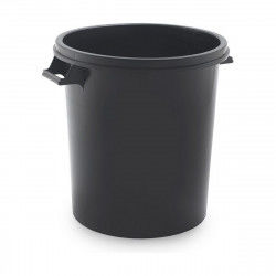 Cubo de basura SP Berner Negro Plástico 50 L