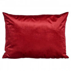 Coussin Polyester Velours Rouge (45 x 15 x 60 cm)