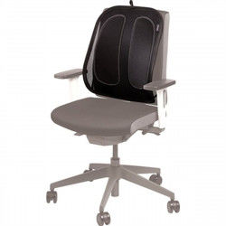 Seat Back Fellowes 9191301 Ergonomic Adjustable Black Plastic
