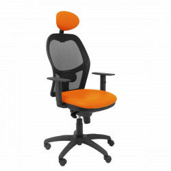 Office Chair with Headrest Jorquera malla P&C SNSPNAC Orange