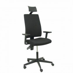 Office Chair with Headrest Lezuza P&C Black