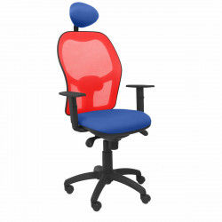 Office Chair with Headrest Jorquera P&C ALI229C Blue