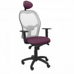 Krzesło Biurowe z Zagłówkiem Jorquera P&C BALI82C Fioletowy Liliowy