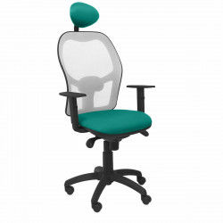 Office Chair with Headrest Jorquera P&C BALI39C Turquoise