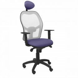 Office Chair with Headrest Jorquera P&C ALI261C Blue