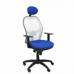 Office Chair with Headrest Jorquera  P&C ALI229C Blue