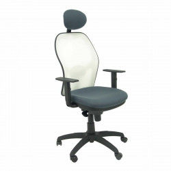 Office Chair with Headrest Jorquera P&C ALI600C Grey Dark grey