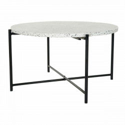Dining Table DKD Home Decor Stone Iron 80 x 80 x 45 cm