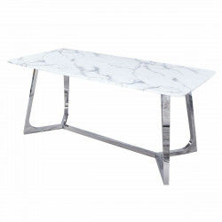 Spisebord DKD Home Decor Marmor Stål (180 x 90 x 76 cm)