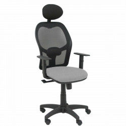 Office Chair with Headrest Alocén P&C B10CRNC Light grey