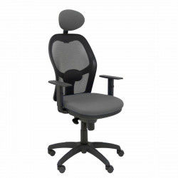 Office Chair with Headrest Jorquera P&C 228064 Black