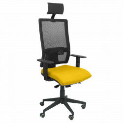 Office Chair with Headrest Horna bali P&C BALI100 Yellow