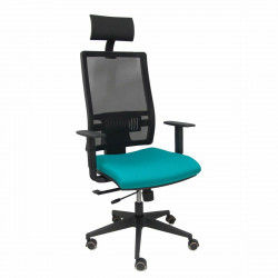Office Chair with Headrest P&C B10CRPC Turquoise Green Turquoise