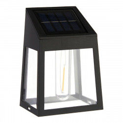 Lampada ad energia solare 6,6 x 13 x 9,3 cm Nero Plastica
