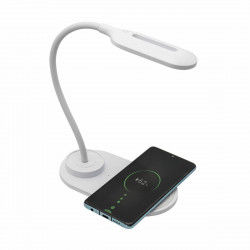 Lámpara LED con Cargador Inalámbrico para Smartphones Denver Electronics...