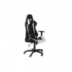 Office Chair with Headrest DKD Home Decor 70 x 55 x 139 cm Black White