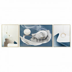 Set of 3 pictures DKD Home Decor 240 x 3 x 80 cm 30 x 40 cm Modern