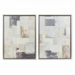 Painting DKD Home Decor Abstract 60 x 3 x 80 cm Modern (2 Units)