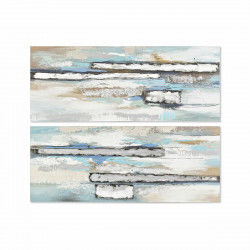 Painting DKD Home Decor 150 x 3 x 60 cm Abstract Modern (2 Units)