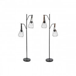 Floor Lamp DKD Home Decor 55 x 25 x 150 cm Black Metal Polyurethane 220 V 50...