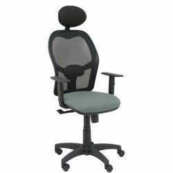 Office Chair with Headrest P&C B10CRNC Grey
