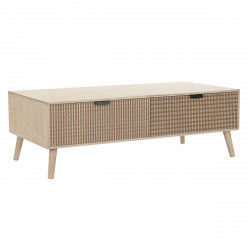 Centre Table DKD Home Decor Brown Wood Fir Plastic MDF Wood 120 x 60 x 42,5 cm