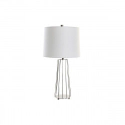 Lampe de bureau DKD Home Decor Blanc Métal 50 W 220 V 33 x 33 x 66 cm