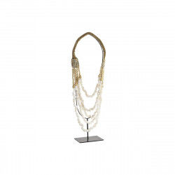Decorative Figure DKD Home Decor Necklace Iron Shells (21 x 10 x 62 cm)
