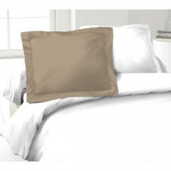 Funda de almohada Lovely Home 100 % algodón Beige 50 x 70 cm (2 Unidades)