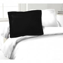 Funda de almohada Lovely Home 100 % algodón Negro 50 x 70 cm