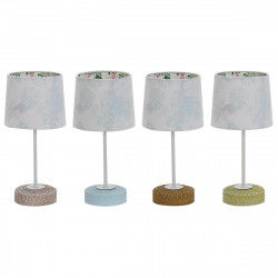 Desk lamp DKD Home Decor Ceramic 16 x 16 x 33 cm Multicolour 220 V 25 W 4 Pieces