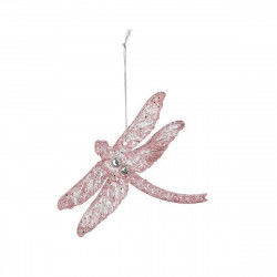Dekorativ figur Christmas Decoration Pink Julepynt (10 X 1 X 17 CM)
