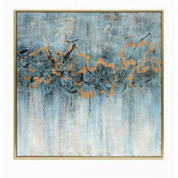 Painting DKD Home Decor 131 x 3,8 x 131 cm Abstract Modern